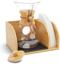 HEXNUB Pour Over Caddy with Lid for Chemex Coffee Makers