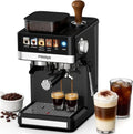 Espresso Machine with Grinder, 20Bar, Black