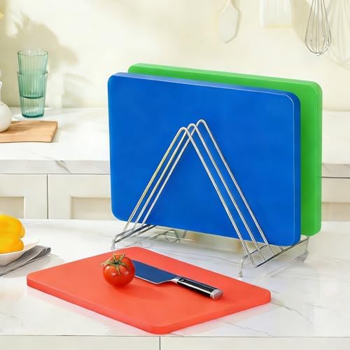 Color Coded Cutting Board Set of 3-18" x 12" x 0.75" Commercial