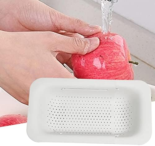 Baoblaze Colander Kitchen Extendable Strainer Fruits Vegetables Noodle