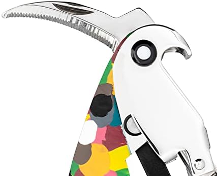 Alessi AAM32 1 Parrot - Sommelier Design Corkscrew, Cast Aluminum and