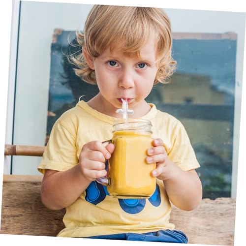 5 Sets Liquid Silicone Replacement Straws, Reusable Drinking Tubes