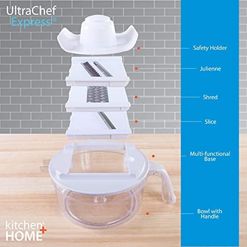7 in 1 Food Chopper - As Seen on TV Manual Food Processor