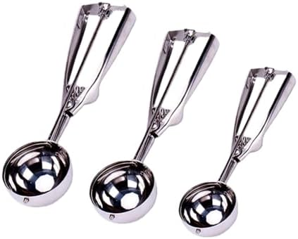 Ice Cream Scoop & Cookie Scoop Set – Multi-Purpose Stainless Steel