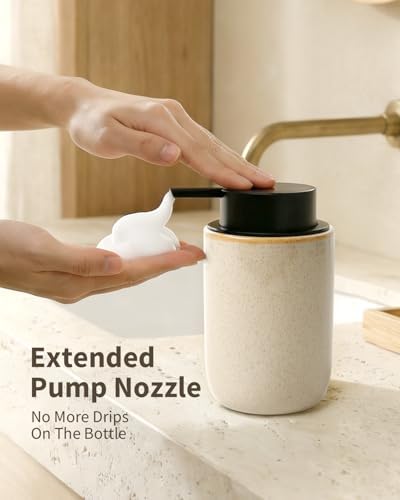 BosilunLife Foam Soap Dispenser, Hand Pump Dispenser for Kitchen Sink
