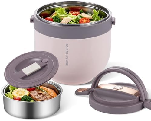 GOLDEN KEY Thermo for Hot Food for Adults,30oz Food Thermo Lunch