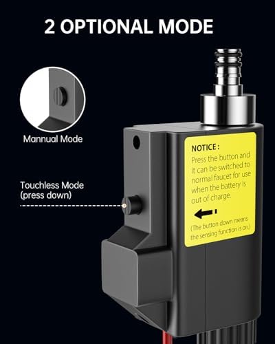 Hiqufet Touchless Kitchen Faucet with Pull Down Sprayer