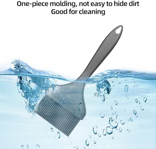 Large Silicone Basting Pastry Brush - 3.54inch Extra Wide Silicone
