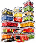 Chef's Path 32 Piece Airtight Food Storage Containers with Easy Snap
