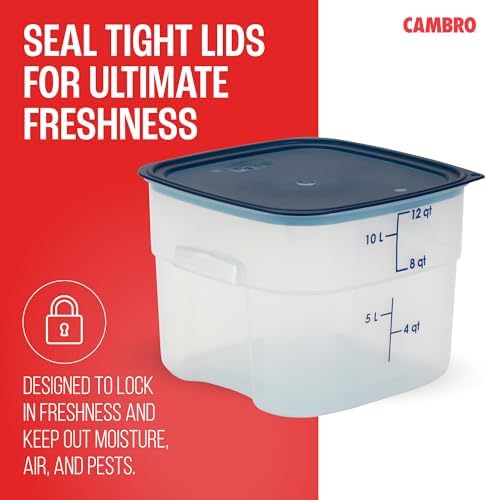 Cambro FreshPro 12 Quart Food Storage Container with Lid