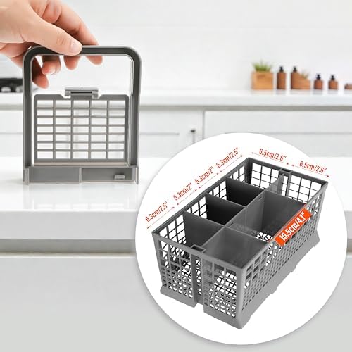 Silverware Basket for GE Dishwasher, Replacement Cutlery Basket for