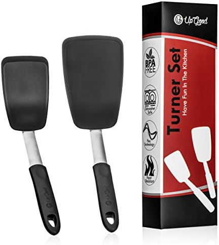 UpGood Silicone Turner Set, 2 Pcs, Heat Resistant 600ºF