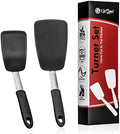 UpGood Silicone Turner Set, 2 Pcs, Heat Resistant 600ºF