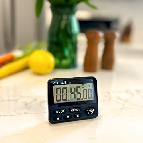 Escali Digital Kitchen Timer with Clock Mode