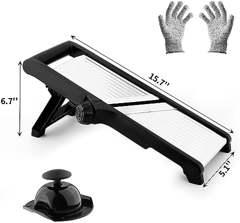 VEKAYA Mandoline Slicer for Kicthen, Vegetable Slicer