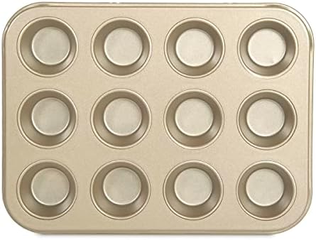 Glad Mini Muffin Pan Nonstick - Heavy Duty Metal Cupcake Tin with
