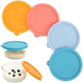Silicone Replacement Lids, 4-Pack for 1-Quart Glass Yogurt Containers