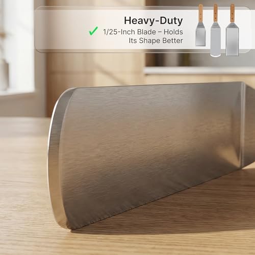 Stainless Steel Griddle Spatula Set