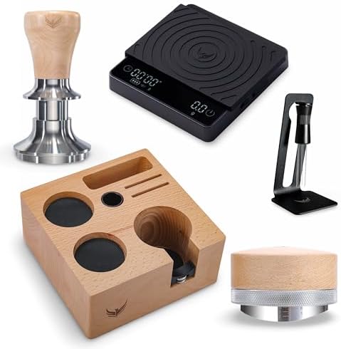 54mm Espresso Machine Accessories Kit with Coffee Scale