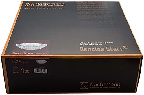Nachtmann Bossa Nova Collection Crystal Bowl | 11 Inch Glass Serving