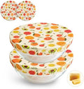 2-Pack Reusable Beeswax Bowl Covers, 12 Inch