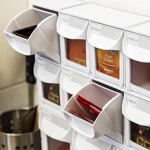 livinbox Tilt-Out bin, 8 compartments Sewing and Craft Parts Cabinet