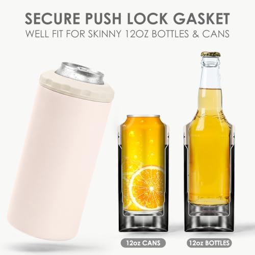 Cactus Can Cooler 12oz - Travel Mug Cups - Stainless Steel Insulated