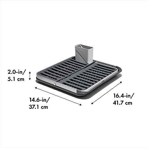 OXO Good Grips Aluminum 2-Tier Dish Drying Rack