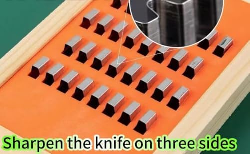 Korean Carrot Grater, Wooden Vegetable Grater with Hand Guard, 4mm