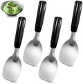 4 Pack Ice Cream Spade Heavy Duty - Stainless Steel Flat Ice Cream