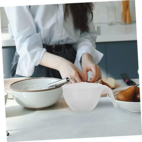 IMIKEYA 5 Sets of Nesting Batter Bowls with Lids - Baking Cream Mixing