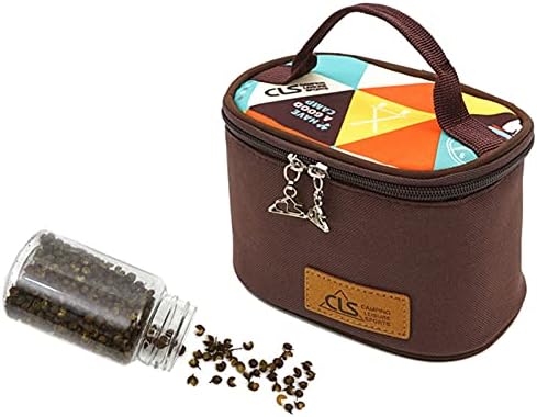 FantasyDay 6 Pcs PET Plastic Spice Jars Moisture Proof Condiment