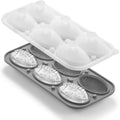 Nax Caki 3D Football Ice Cube Tray, Large Football Silicone Fun Shapes