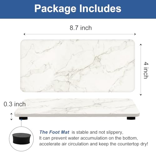 2 Water-Absorbing Stone Drying Trays