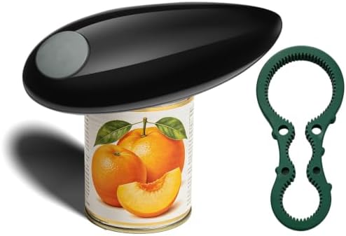 Electric Can Opener, One Touch Can Opener Electric Fits all Can Sizes