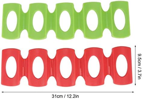 Cyrank 2pcs Foldable Silicone Bottle and Can Stacker