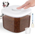 LEAWALK 5-8Lbs/5.28Qt/5L Airtight Dog Cat Food Storage Container and
