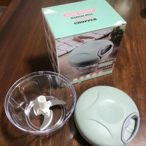 Onion Chopper, Vegetable, Garlic Kitchen Cutter with Container, Pull