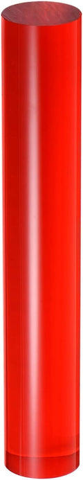 HARFINGTON Acrylic Clay Roller 6 Inch x 1 Inch Solid Non-Stick Plastic Round by HARFINGTON
