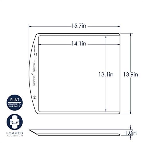 Nordic Ware Naturals Large Classic Cookie Sheet - Image 4