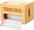 Libreshine Bamboo Trash Bag Dispenser Holder for Costco & Sam's Club