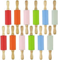 12 Pack Mini Small Rolling Pin for Kids, 9 Inch Kids Rolling Pin