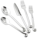 18/10 Stainless Steel Flatware, Silverware Set Combo with Musical Note