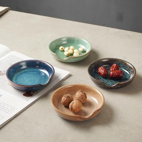 Ceramic Spoon Rest for Stove Top, Utensil Rest for Kitchen Counter