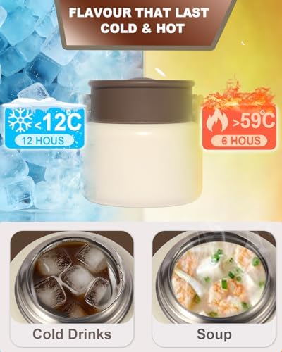 316 Stainless Steel Vacuum Insulated food jar for hot food lunch