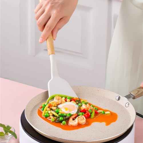 Kitchen Cooking Utensils and Knife Set with Block, 19 Pieces Cooks