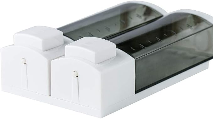 Double Soap Dispensers 250ml ABS Plastic Drill Free - Image 5