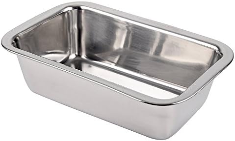 Lindy's Stainless Steel Loaf Pan for Baking Bread, Meatloaf, Cakes