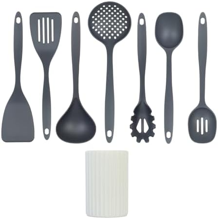 Glad Kitchen Utensils Set, 8pcs - Nonstick Cooking Tools with Utensil