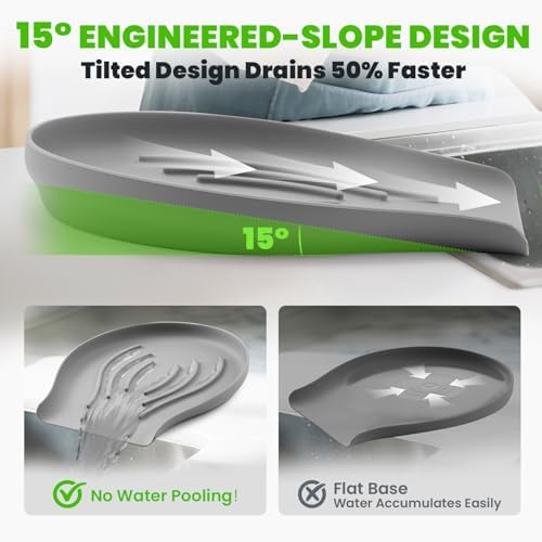 304 Stainless Steel Colander with Food-Grade Silicone Self-Draining
